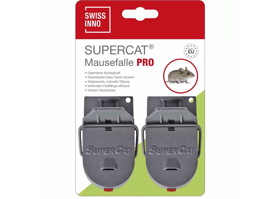 Swissinno Mausefallen SuperCat PRO 40x2