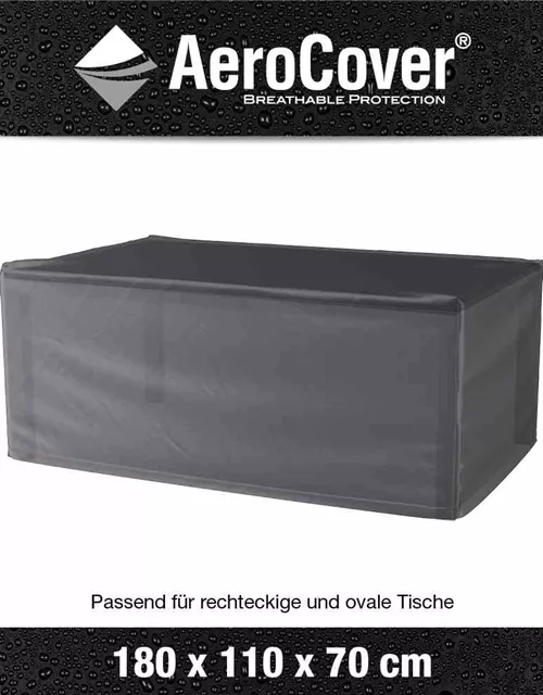 Aerocover Schutzhülle für Gartenmöbelset 180x110x70 cm