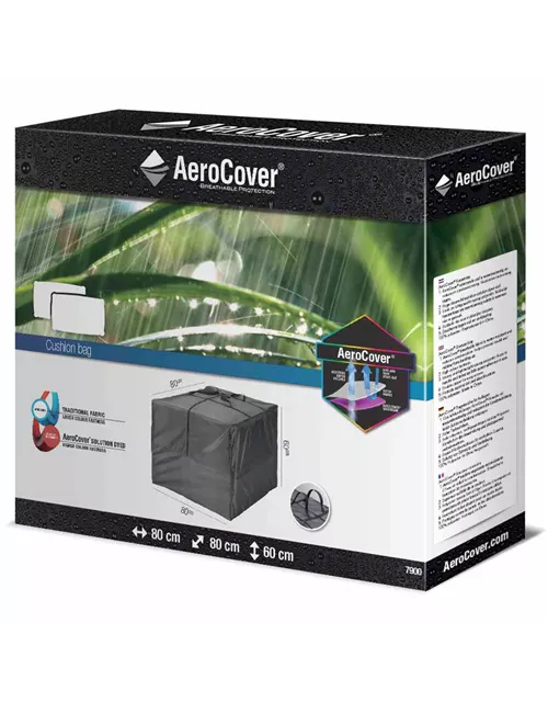 Aerocover Tagetasche für Kissen 80x80 cm