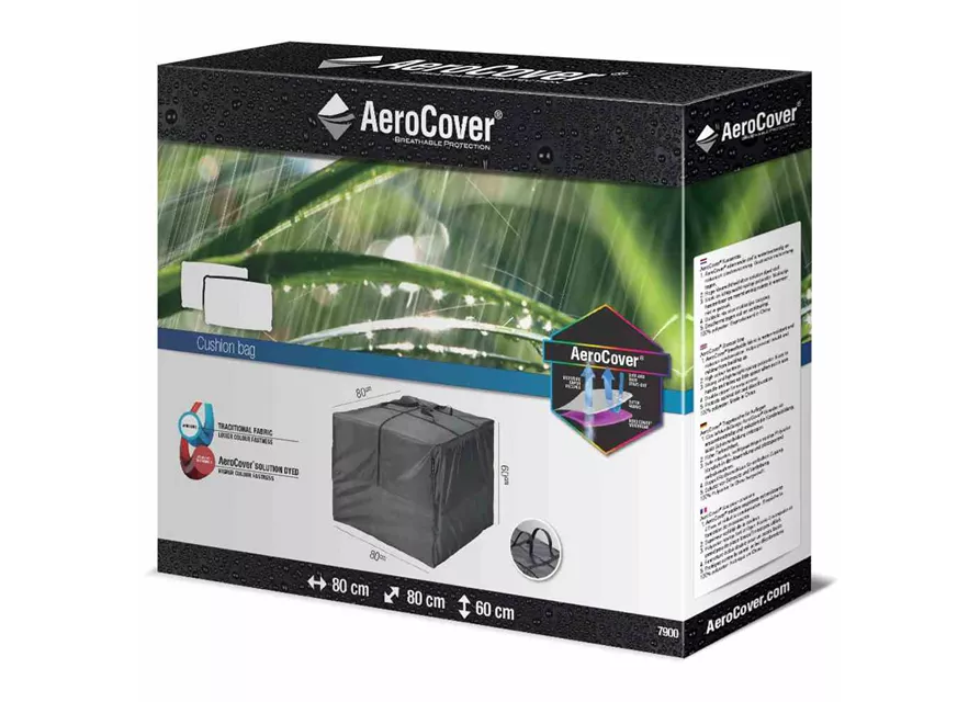 Aerocover Tagetasche für Kissen 80x80 cm