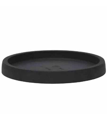 PP-Plastic Untersetzer Marcella Ø 62,5x5cm schwarz Granit 