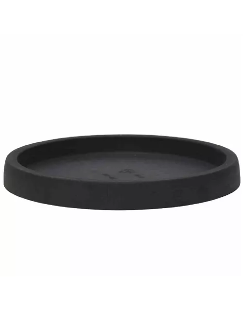 PP-Plastic Untersetzer Marcella Ø 62,5x5cm schwarz Granit 