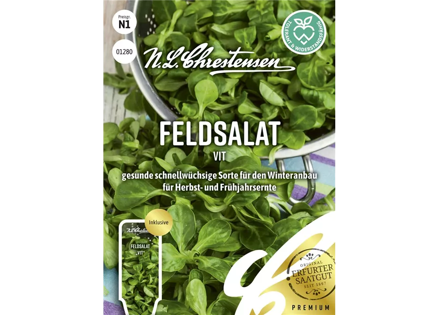 Feldsalatsamen 'Vit'