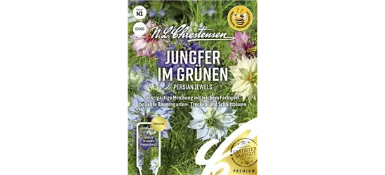 Jungfer im Grünen-Samen 'Persian Jewels'