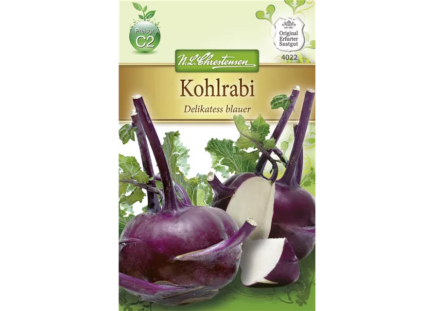 Kohlrabisamen 'Blauer Delikatess'