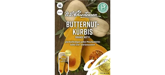 Kürbissamen 'Orange Nut'