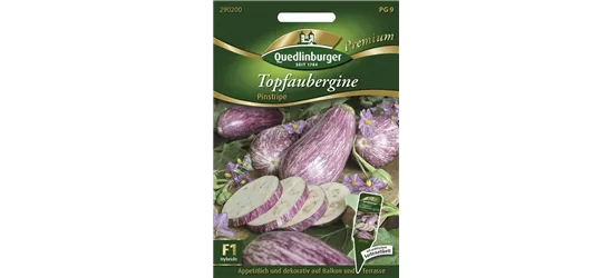 Auberginensamen 'Pinstripe F1'