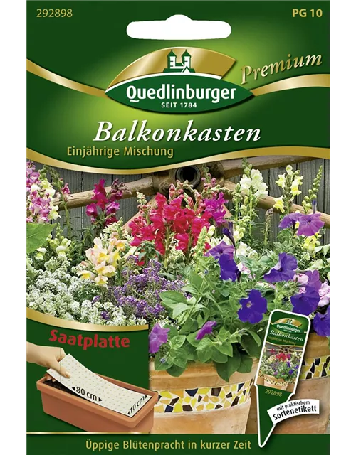 Balkonkastenmischung-Samen