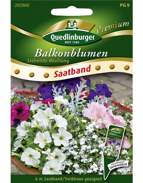 Balkonblumensamen 'Stehende Mischung'