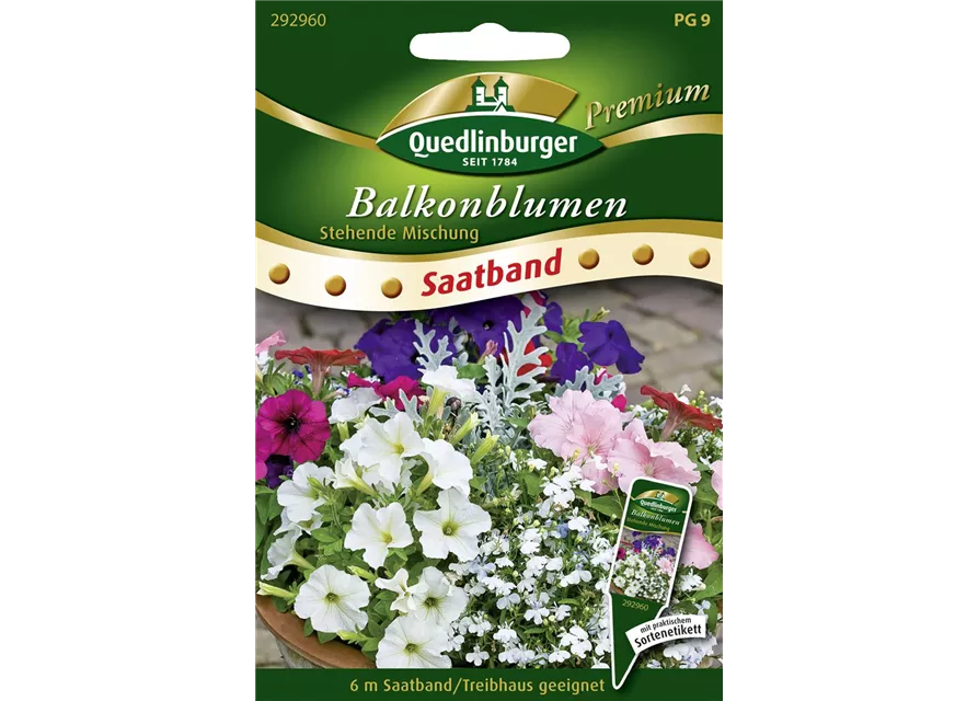 Balkonblumensamen 'Stehende Mischung'