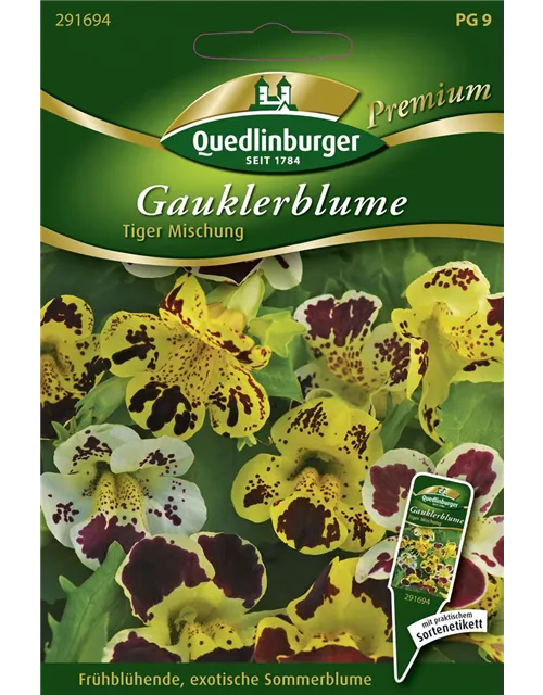 Gauklerblumensamen 'Tigermischung'