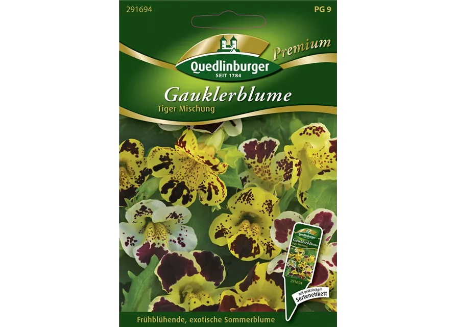 Gauklerblumensamen 'Tigermischung'