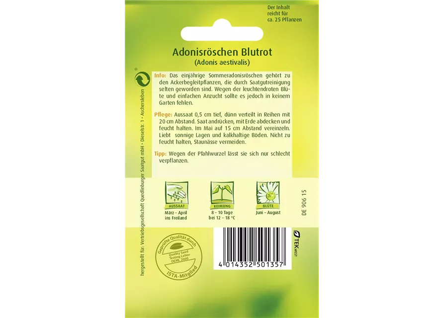 Adonisröschensamen 'Blutrot'