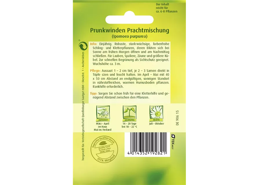 Prunkwindensamen 'Prachtmischung'