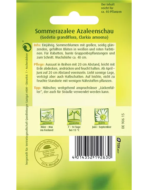 Sommerazaleensamen 'Azaleenschau'