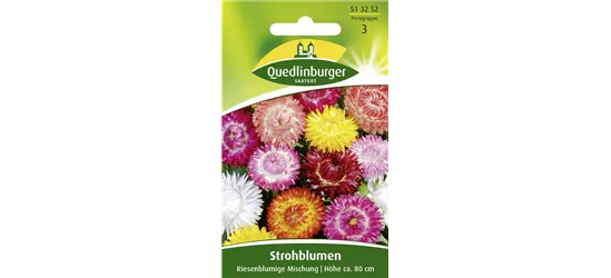 Strohblumensamen 'Riesenblumige Mischung'