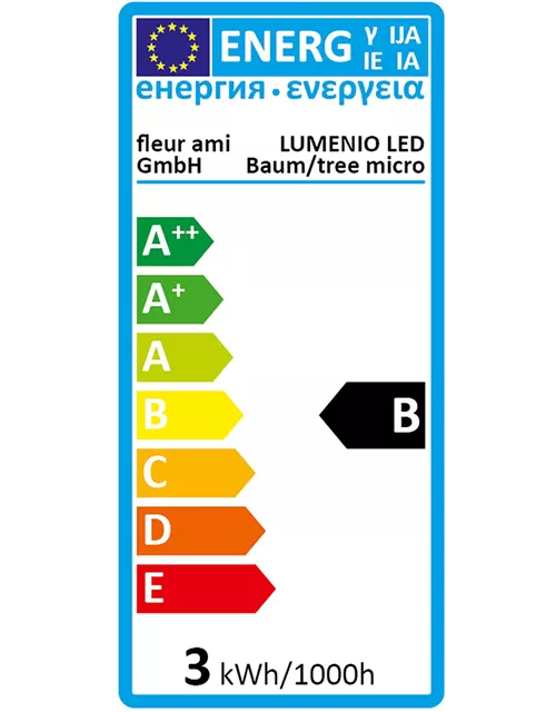 fleur ami LUMENIO LED Baum