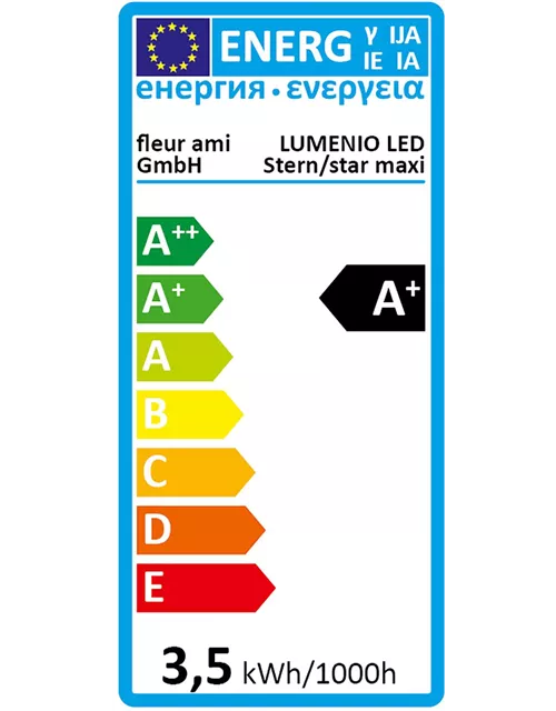 fleur ami LUMENIO LED Stern