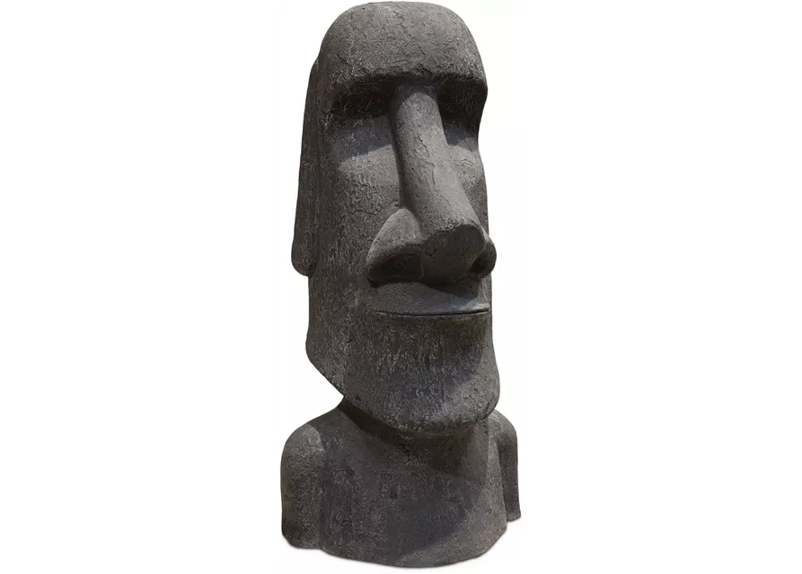 fleur ami MOAI Skulptur