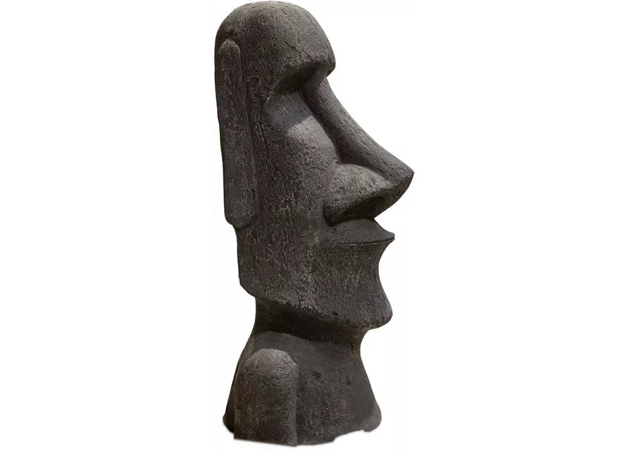 fleur ami MOAI Skulptur