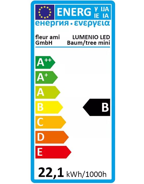 fleur ami LUMENIO LED Baum