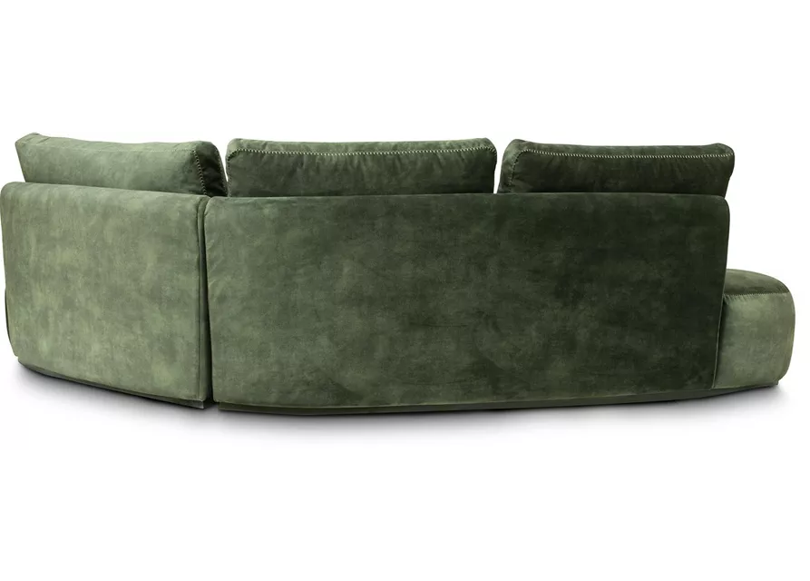 fleur ami CURVE Sofa 260x130/80 cm