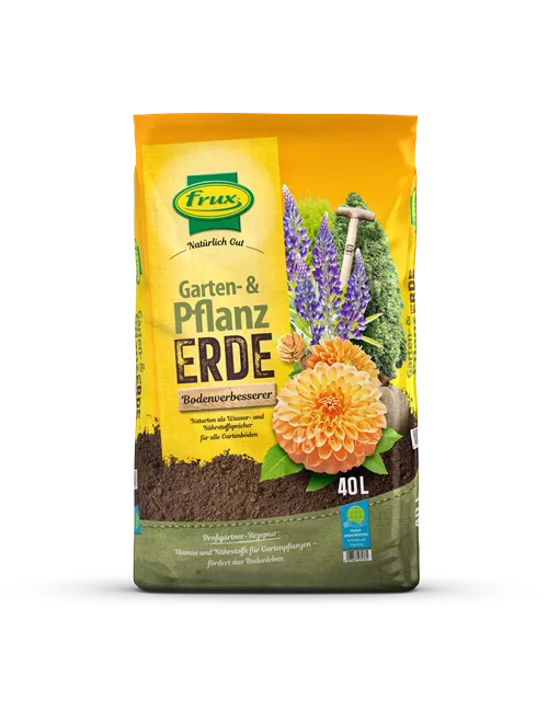 frux Garten- & Pflanzerde – Bodenverbesserer