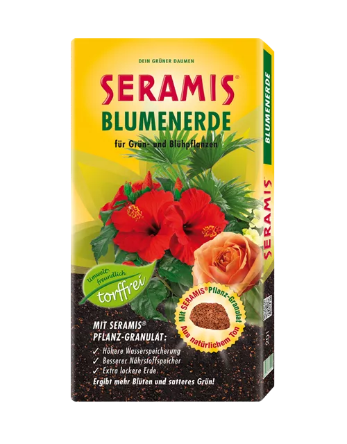 Seramis Blumenerde ohne Torf