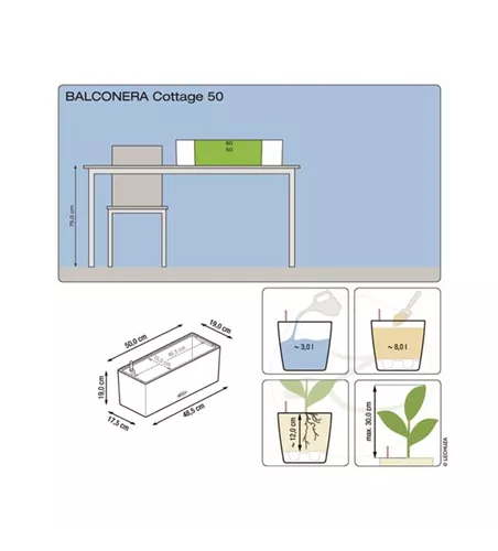 LECHUZA BALCONERA Cottage 50 