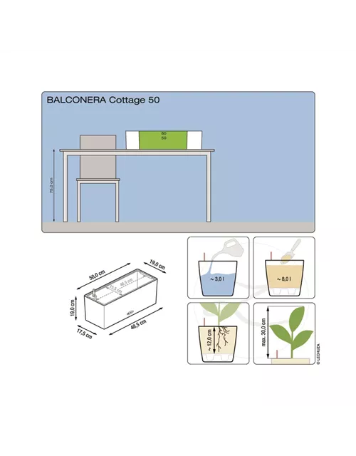 LECHUZA BALCONERA Cottage 50 