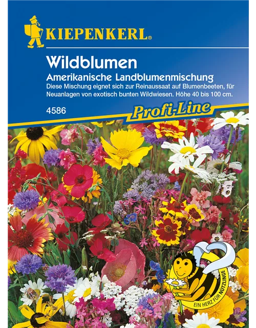 Amerikanische Landblumenmischung