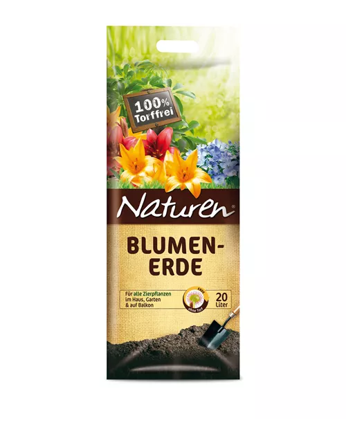 Naturen Blumenerde ohne Torf