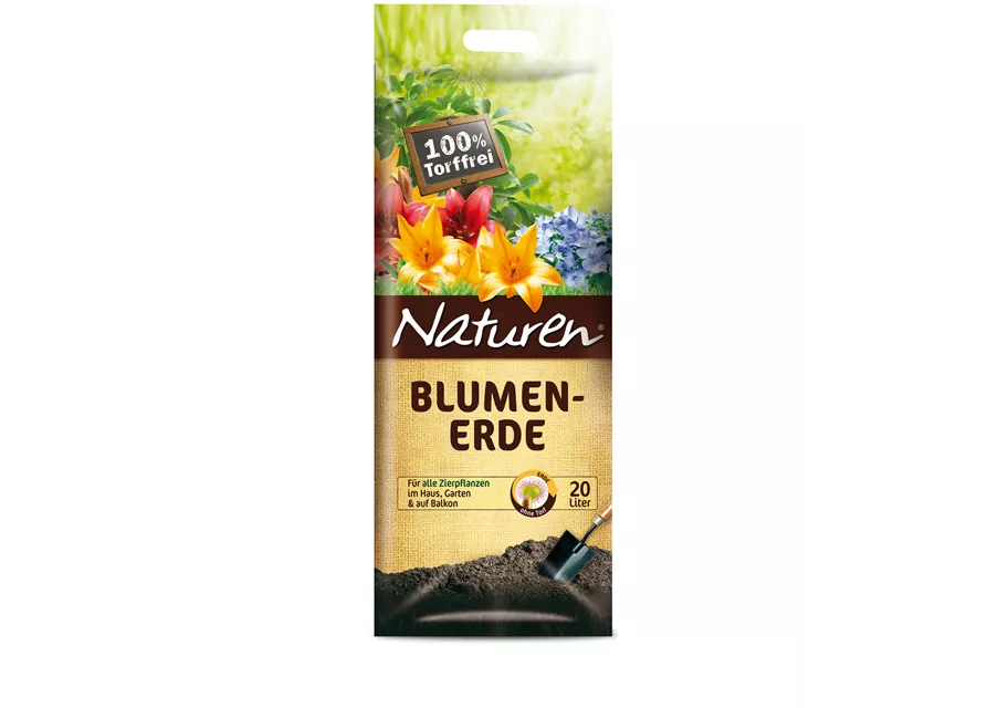 Naturen Blumenerde ohne Torf