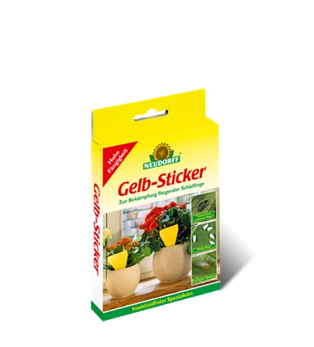 Neudorff Gelb Sticker 10 Stck