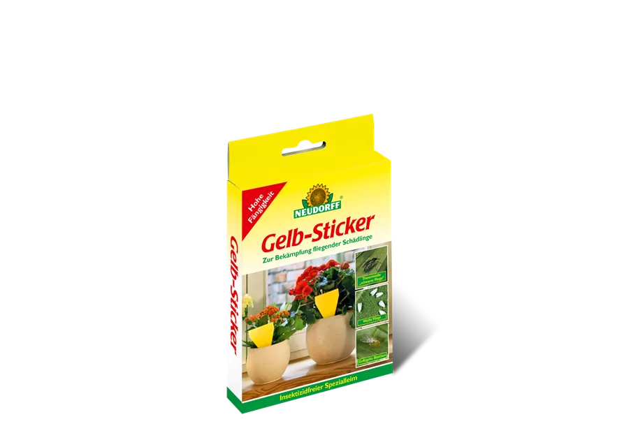 Neudorff Gelb Sticker 10 Stck