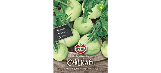 Kohlrabi 'Weißer Delikateß'