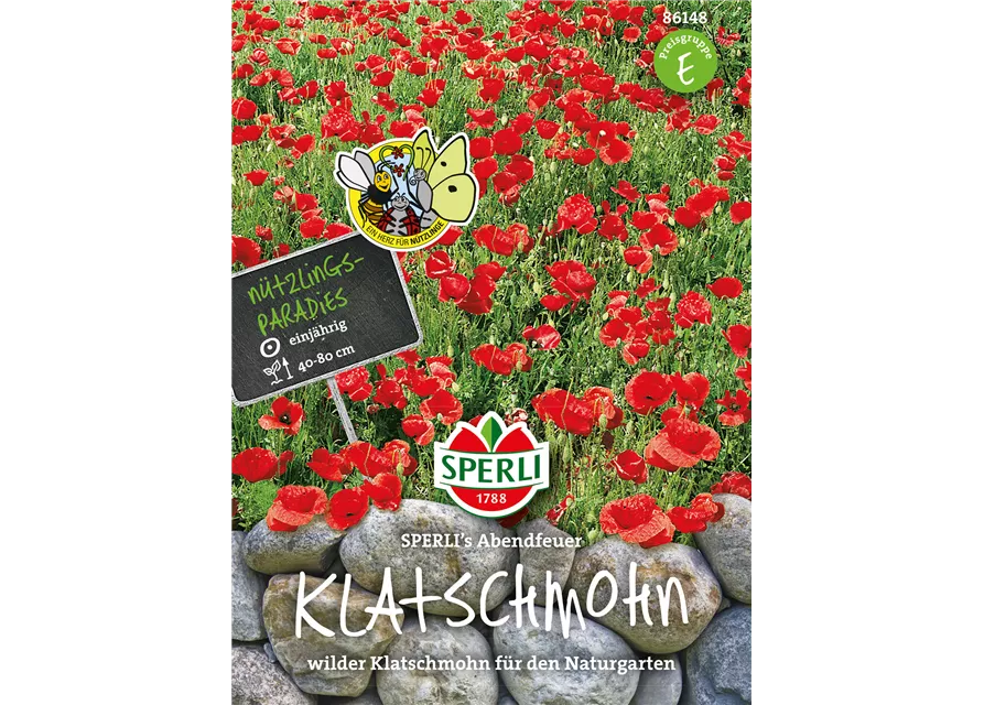 Klatsch-Mohn 'Abendfeuer'