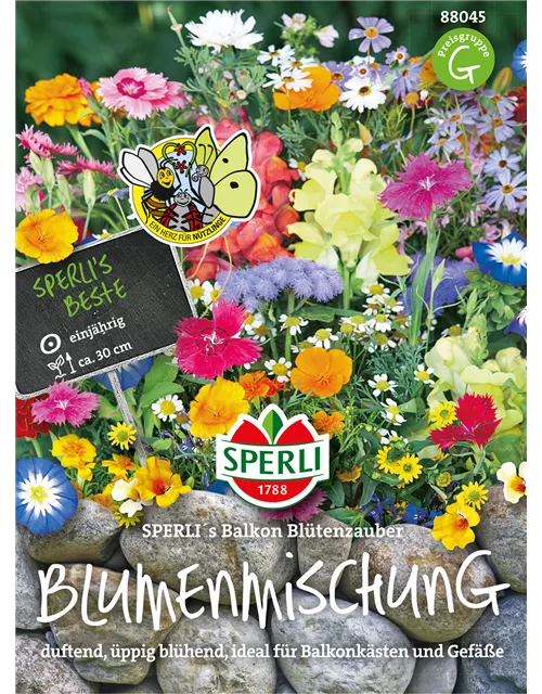 Blumenmischung 'Balkon Blütenzauber'