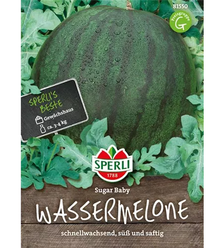 Kompakte Wassermelone 'Sugar Baby'