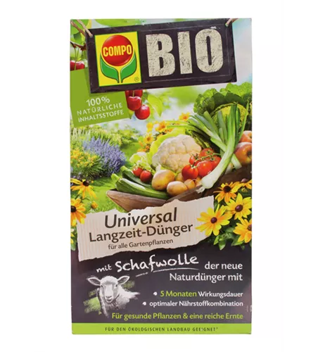 Compo BIO Universal Langzeit-Dünger mit Schafwolle 