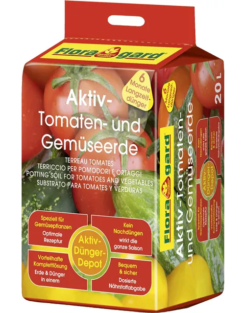 Floragard Aktiv Tomaten- und Gemüseerde