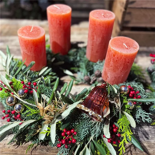 DIY-Workshop Adventskranz binden 